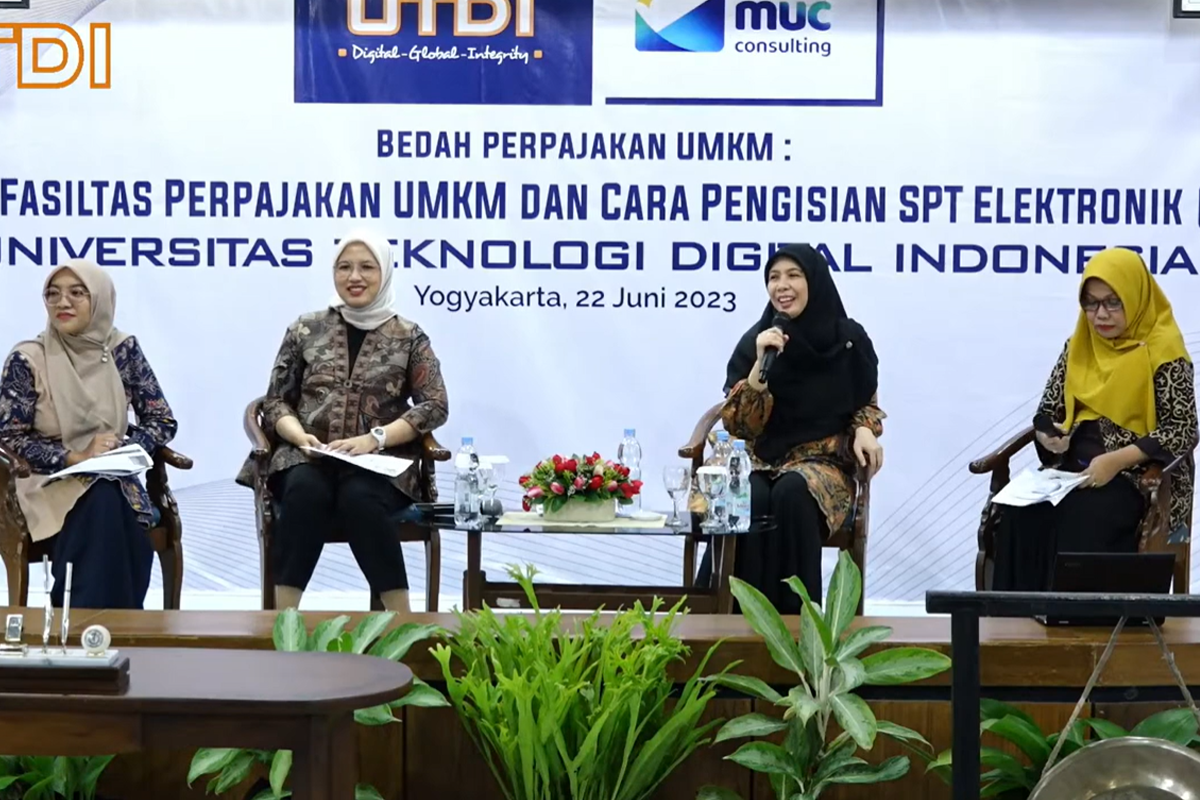 MUC-UTDI Collaborates, Socializing MSME Tax Provisions